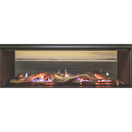 Rinnai Linear 1500 Double Sided Gas Fire NG
