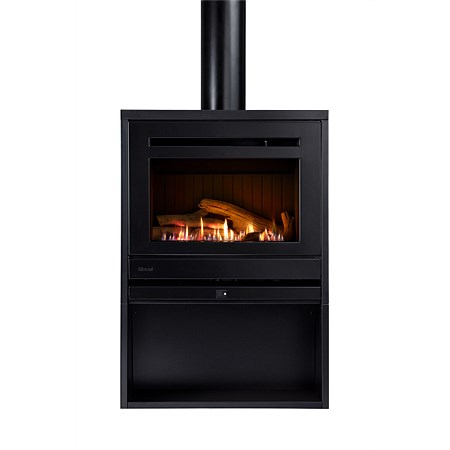 Rinnai Novo Free-Standing Gas Fire with Cabinet NG