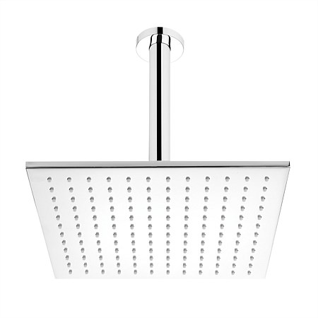 Voda Ceiling Mounted Shower Drencher Square Chrome
