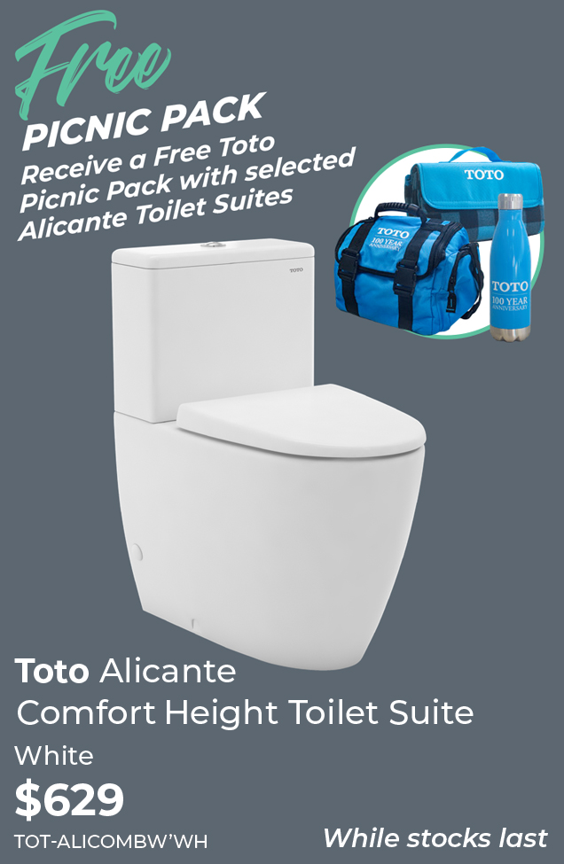 hotDeals2018_Toto Alicante Comfort Height Toilet Suite