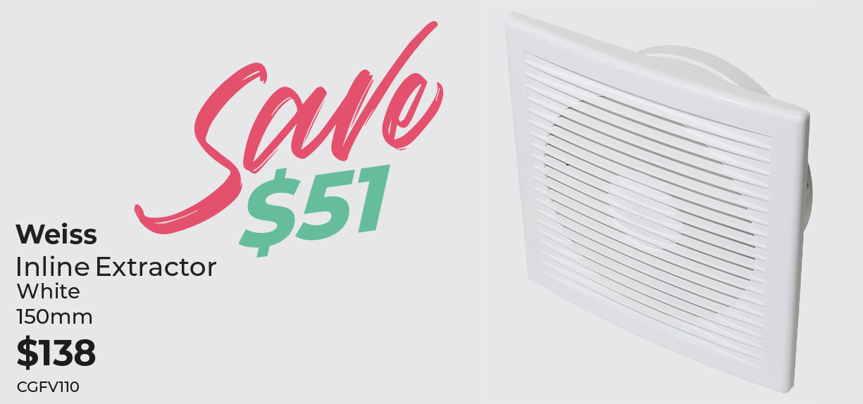 Weiss Inline 150mm Extractor Fan