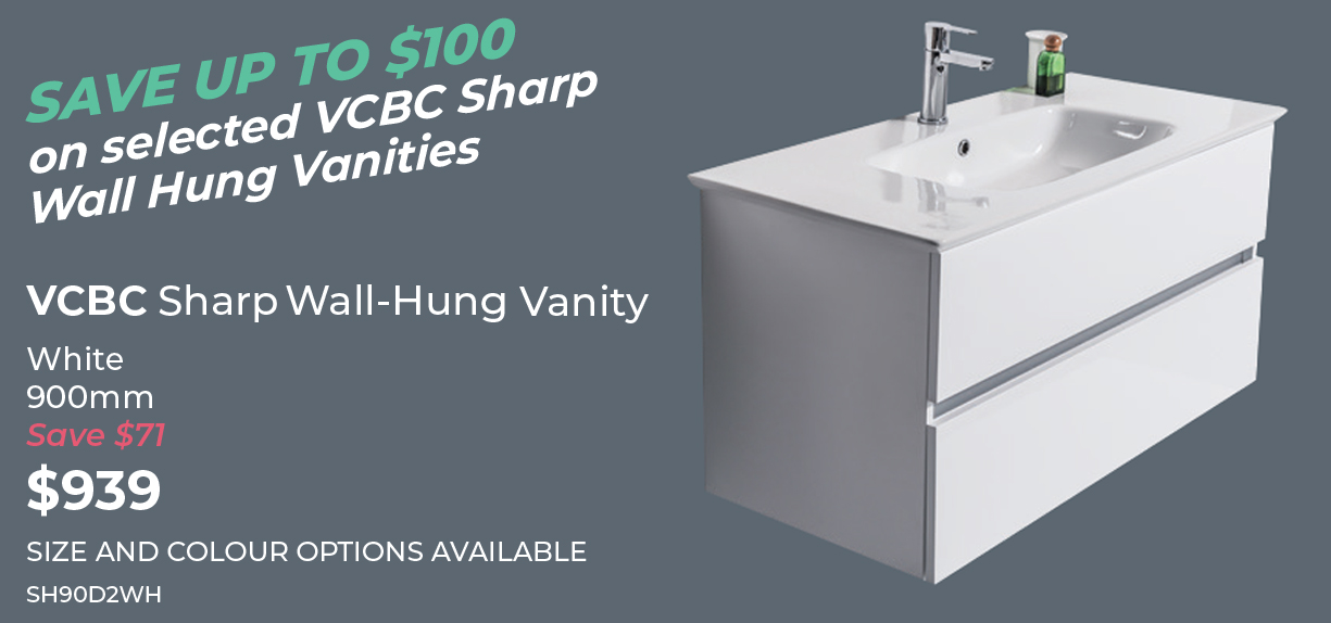 VCBC Sharp 900mm Wall-Hung Vanity