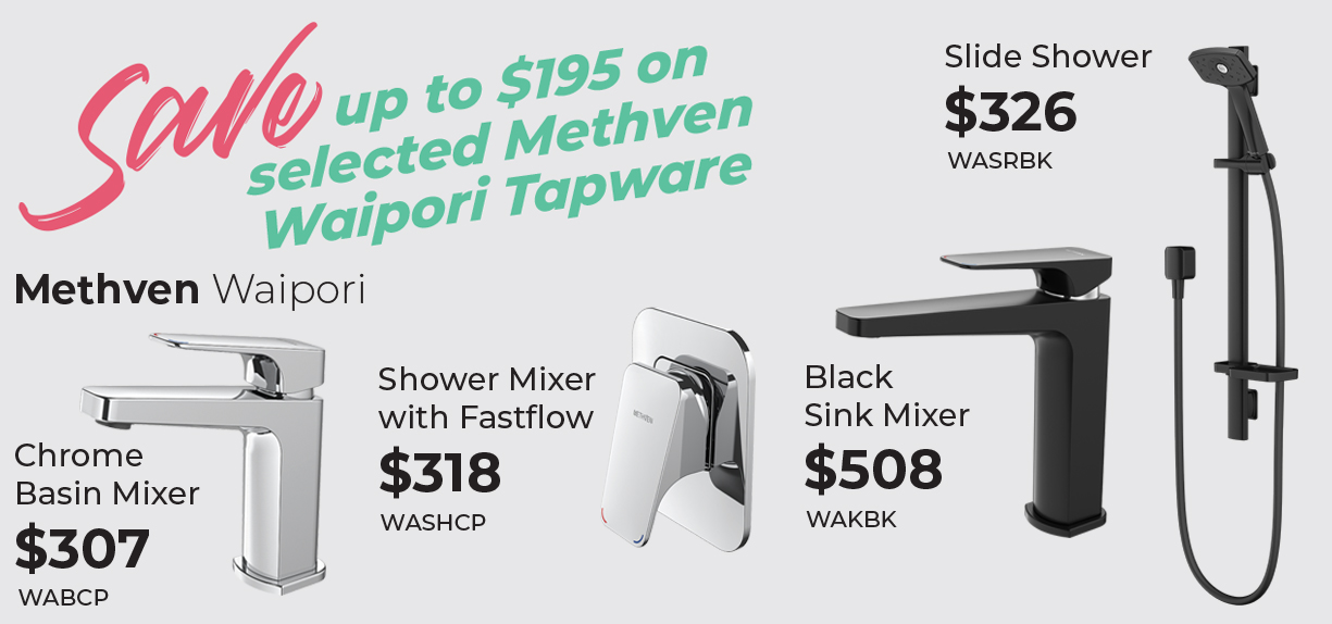 Methven Waipori Tapware