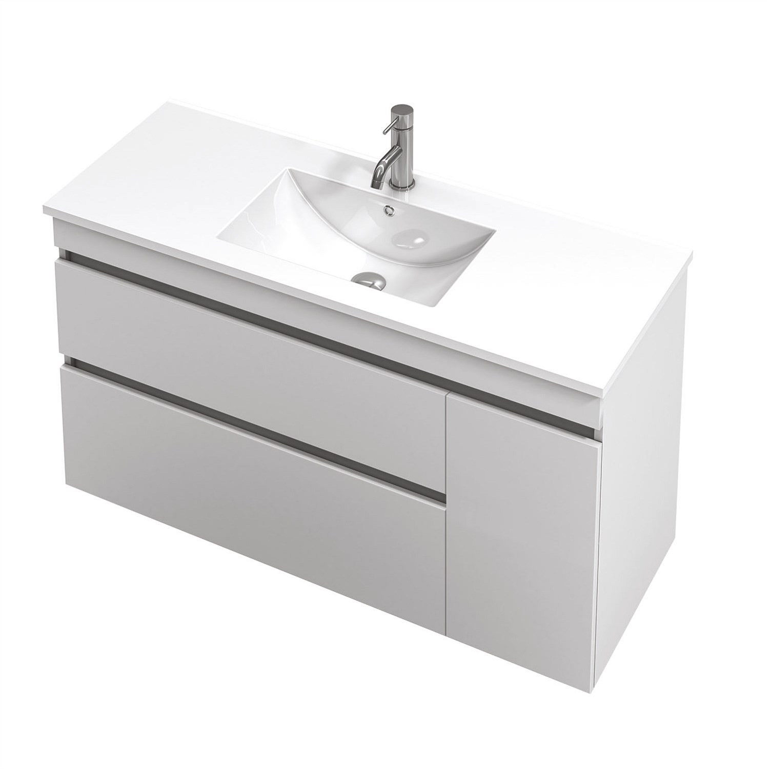Vanities and Storage St Michel Essentia Lulu 1200mm WallHung Vanity