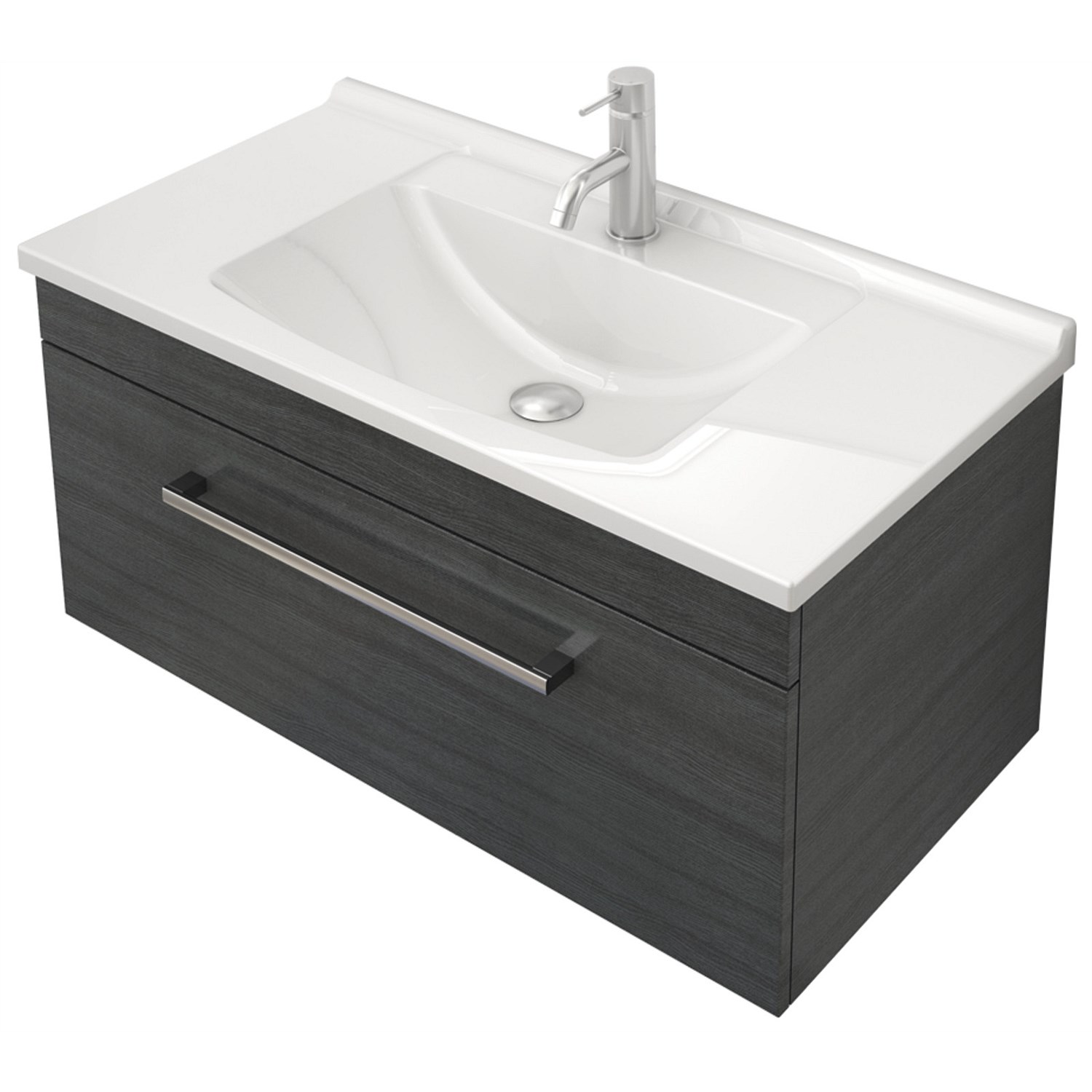 750mm floating vanity