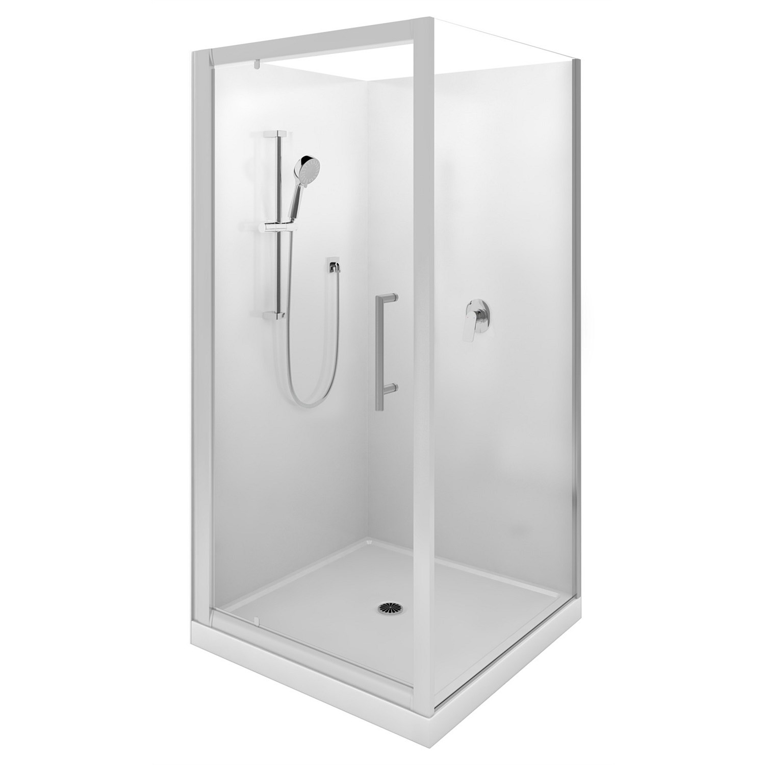 Showers Plumbing World LeVivi Cabris 900mm Square Shower Enclosure
