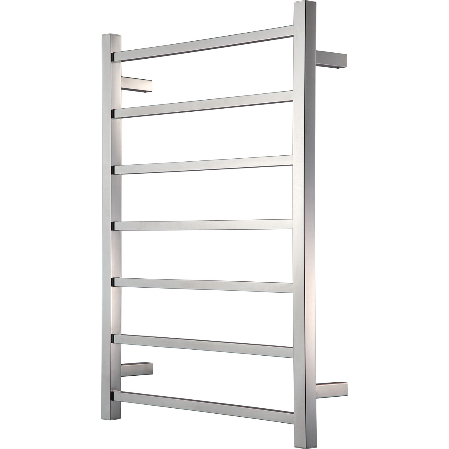 Heated Towel Rails - LeVivi 7 Bar 825mm Square Towel Warmer