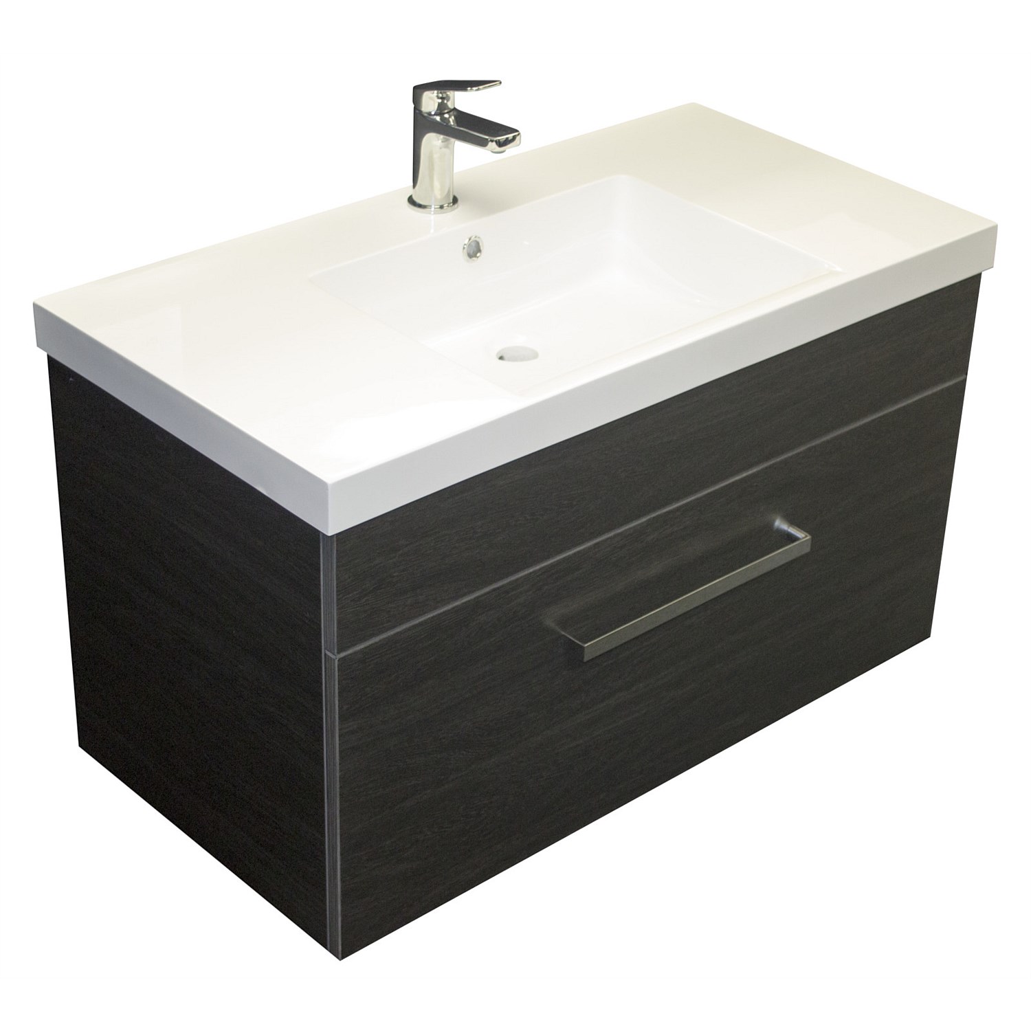 Vanities and Storage - LeVivi York Neo 750mm Wall-Hung Vanity