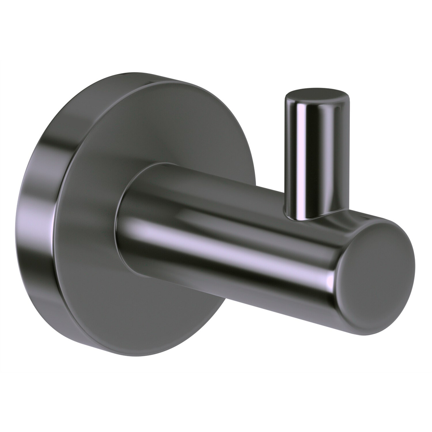 LeVivi LeVivi Aspen Stainless Steel Robe Hook Gunmetal