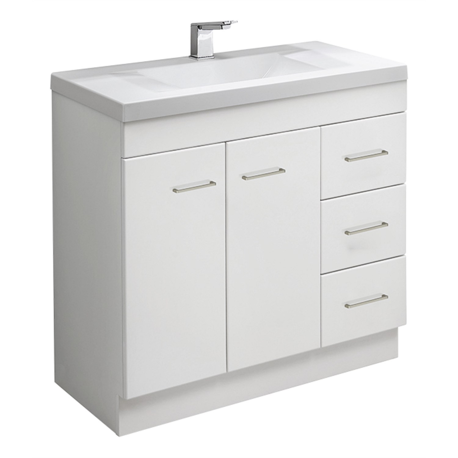 Floorstanding Clearlite Norfolk 900mm Floorstanding Vanity