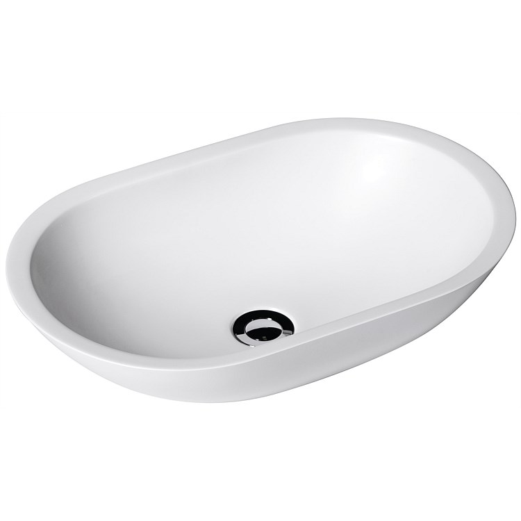 Marblo Mojo Ellipse 510mm Solid Surface Basin
