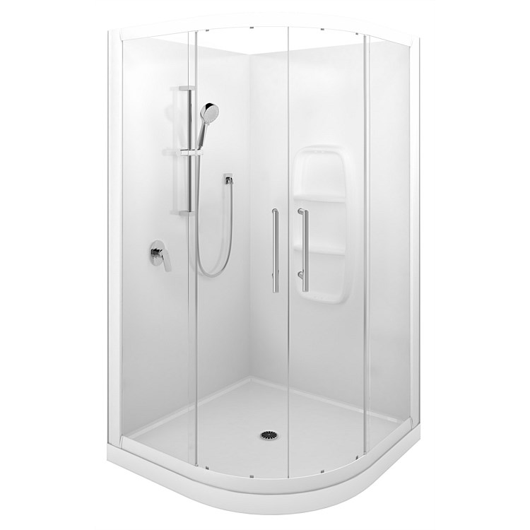 LeVivi Cabris 900mm Round Shower Enclosure