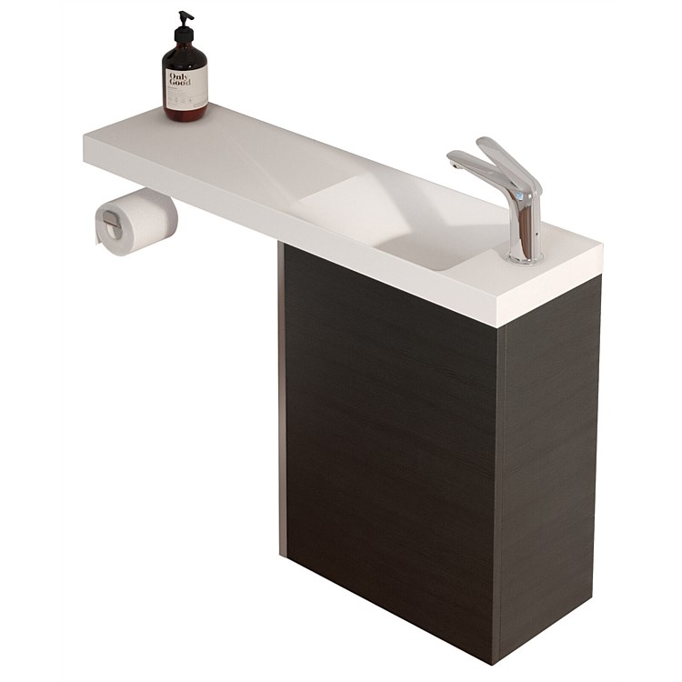St Michel Mini-B 800mm Wall-Hung Vanity