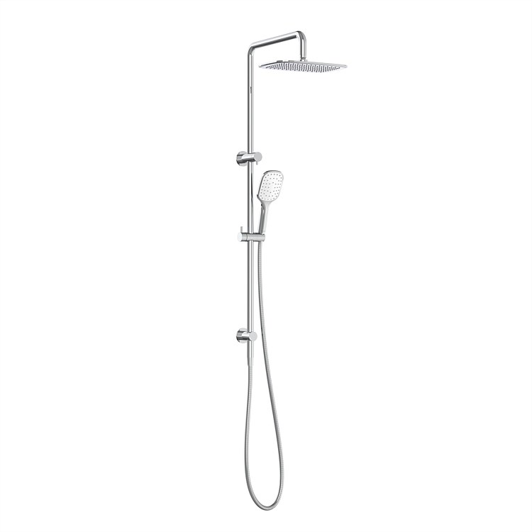 Felton Que Rain Shower System Chrome