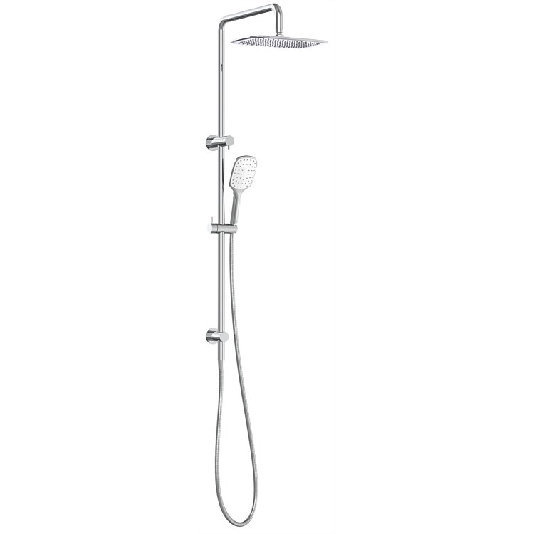 Felton Que Rain Shower System Chrome