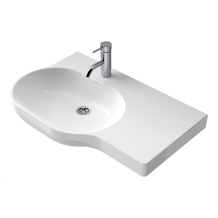 Caroma Opal 720mm Wall Basin Right Hand Shelf