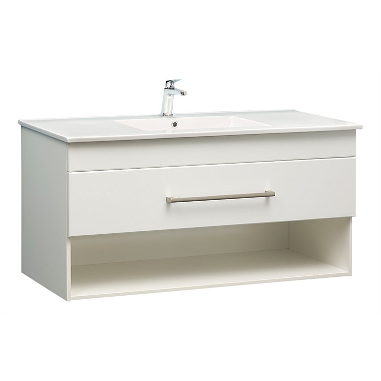 Clearlite Cashmere 1200mm Open Drawer Wall-Hung Vanity