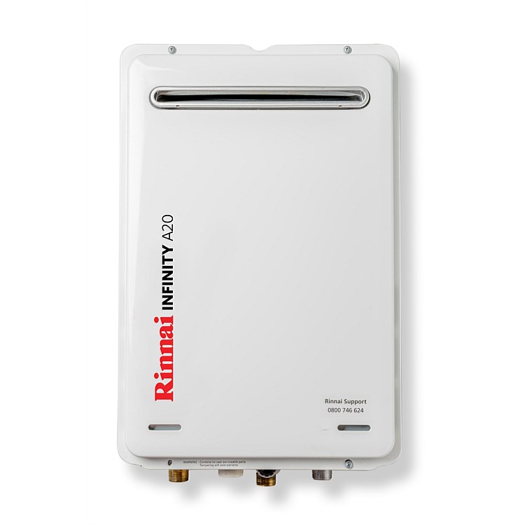 Rinnai Infinity® 20L LPG A Series Continuous Flow Water Heater