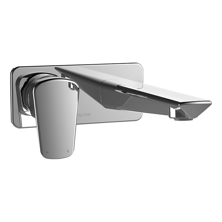 Felton Axiss Wall Mounted Basin/Bath Mixer