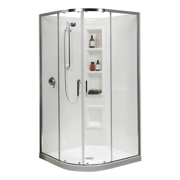 Clearlite Cezanne 1000mm Round Shower Enclosure