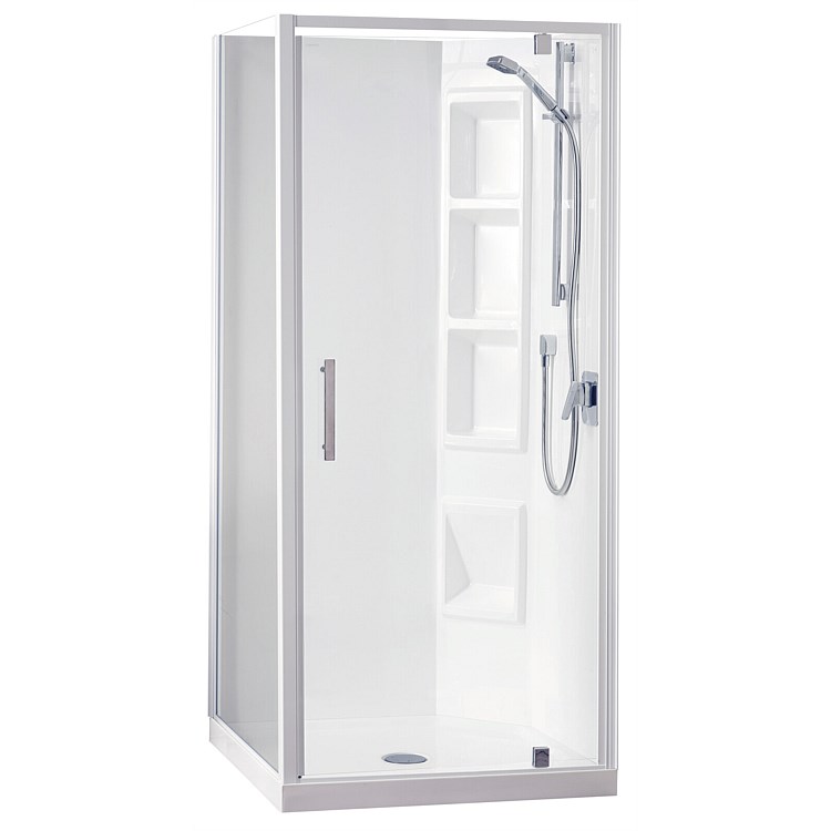 Clearlite Induro Tall 1000mm 2 Sided Shower Enclosure Clearlite Induro Tall 1000mm 2 Sided Shower Enclosure