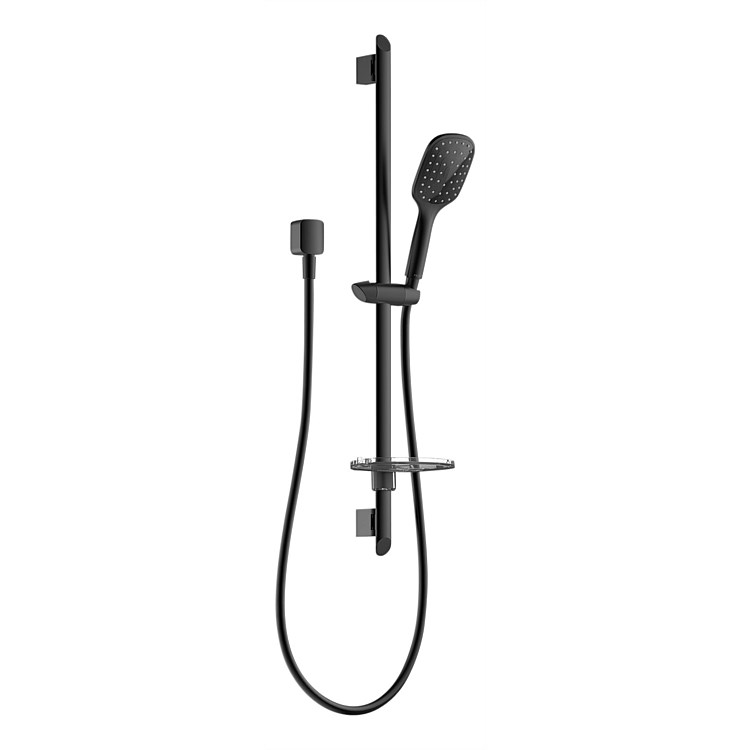 Felton Que II Single Spray Slide Shower Black