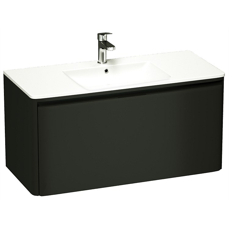 LeVivi Lucca 1000mm Wall-Hung Vanity Charcoal LeVivi Lucca 1000mm Wall-Hung Vanity Charcoal