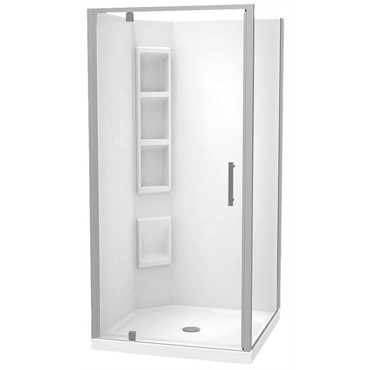 Clearlite Millennium 1000mm 2 Sided Shower Enclosure Clearlite Millennium 1000mm 2 Sided Shower Enclosure