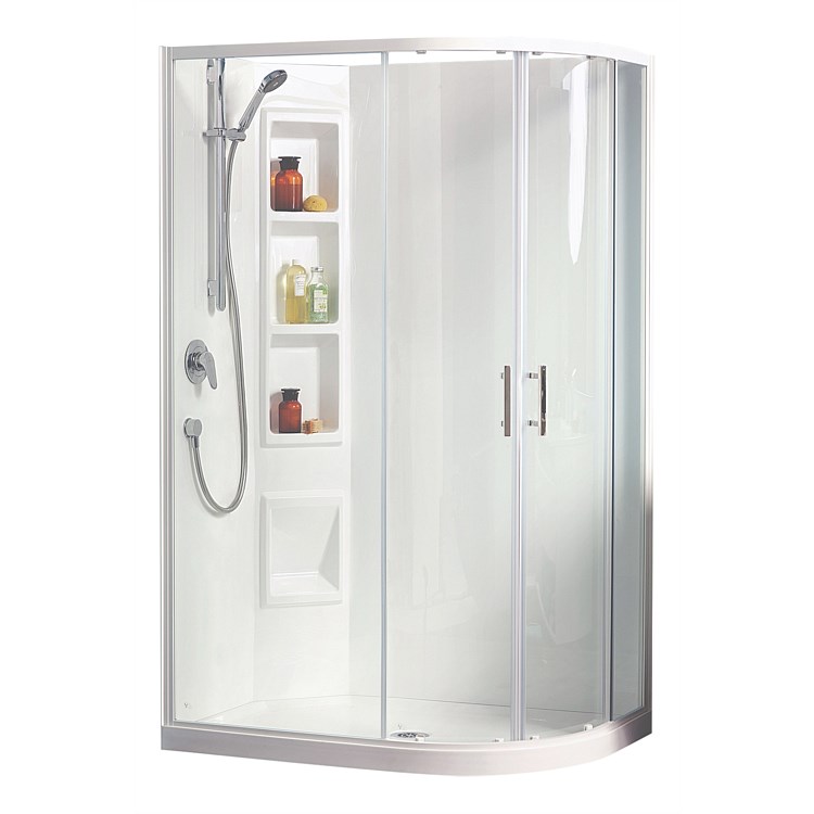 Clearlite Cezanne 800mm Round Shower Enclosure