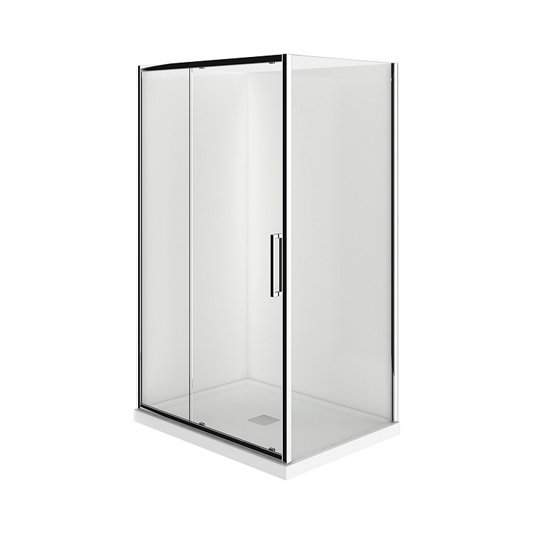 LeVivi Kingston 1200mm 2 Sided LH Moulded Shower Enclosure