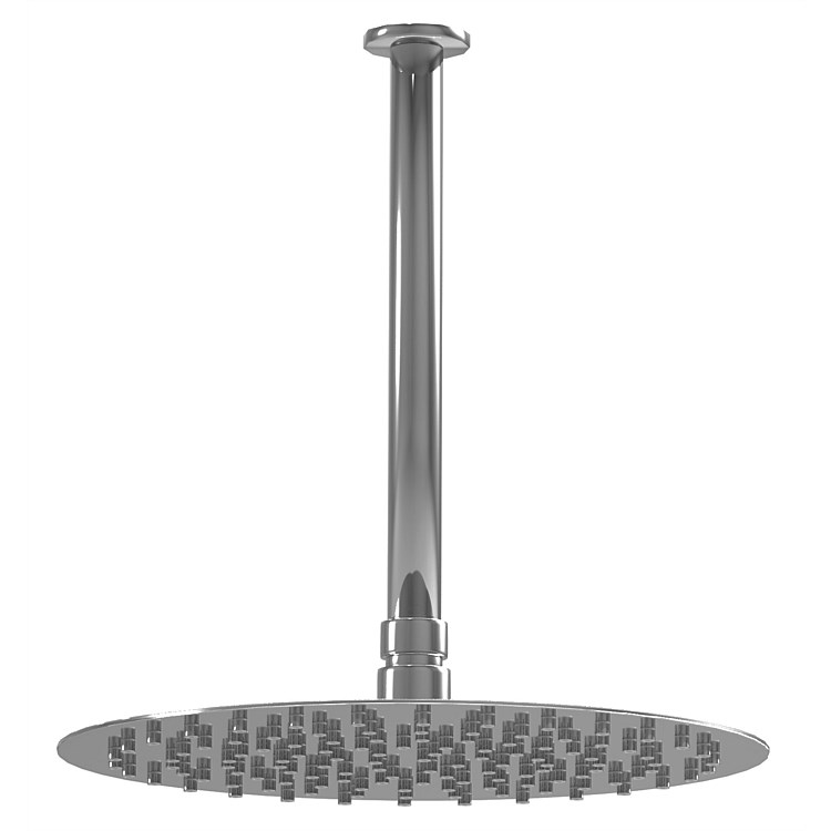 LeVivi 300 Round Ceiling Mounted Rain Shower with 250mm Arm