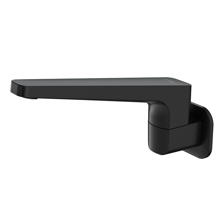 Methven Waipori Wall Mounted Swivel Bath Spout Black