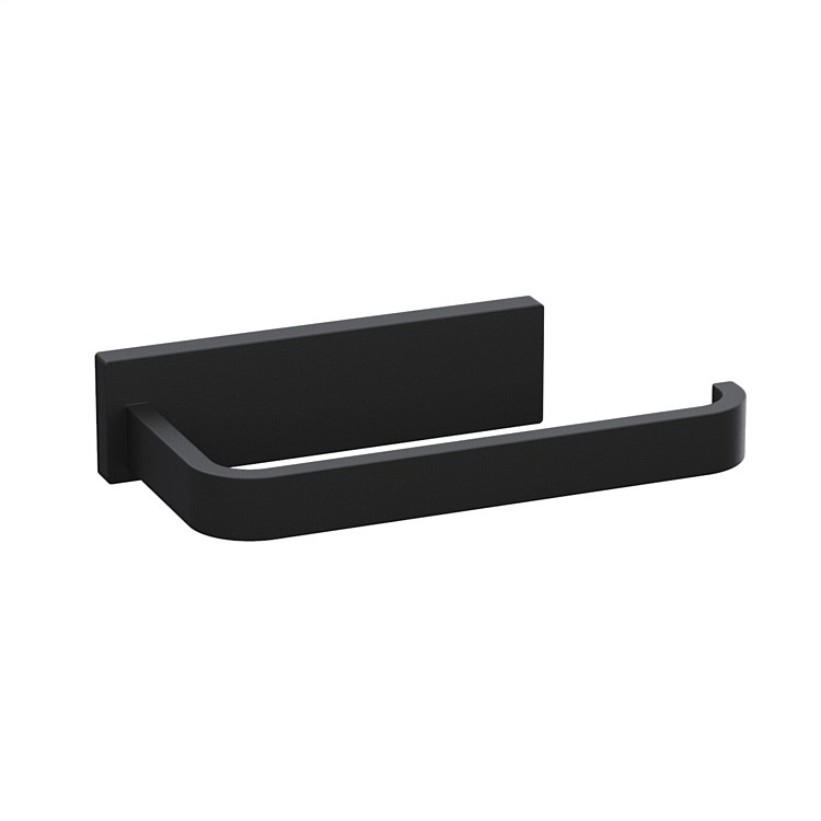 Progetto Venice Toilet Roll Holder Matt Black