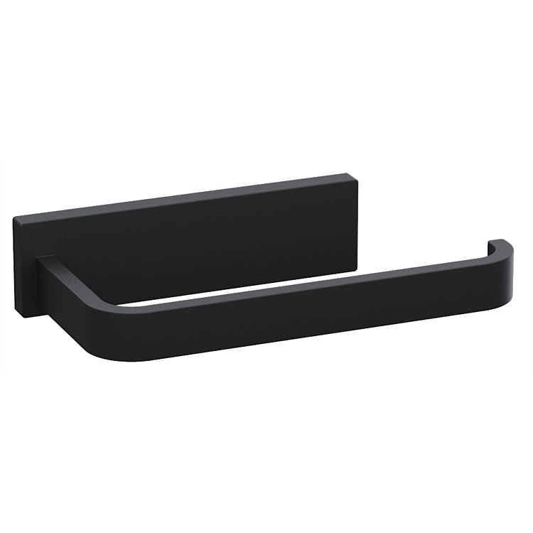 Progetto Venice Toilet Roll Holder Matt Black