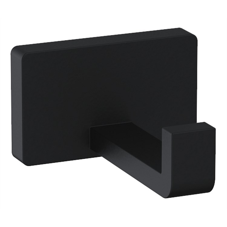 Plumbline Venice Robe Hook Matt Black Plumbline Venice Robe Hook Matt Black