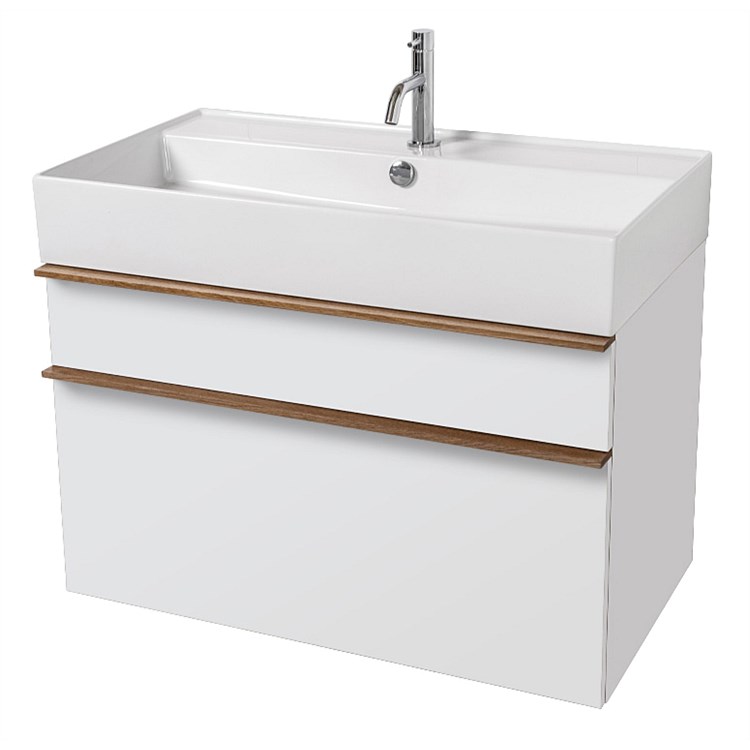 Michel Cesar Twenty 810mm Wall-Hung Vanity