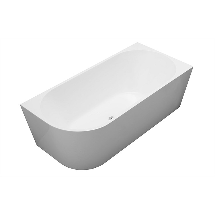 Baths Newtech Newark 1500mm BackToWall Bath Righthand