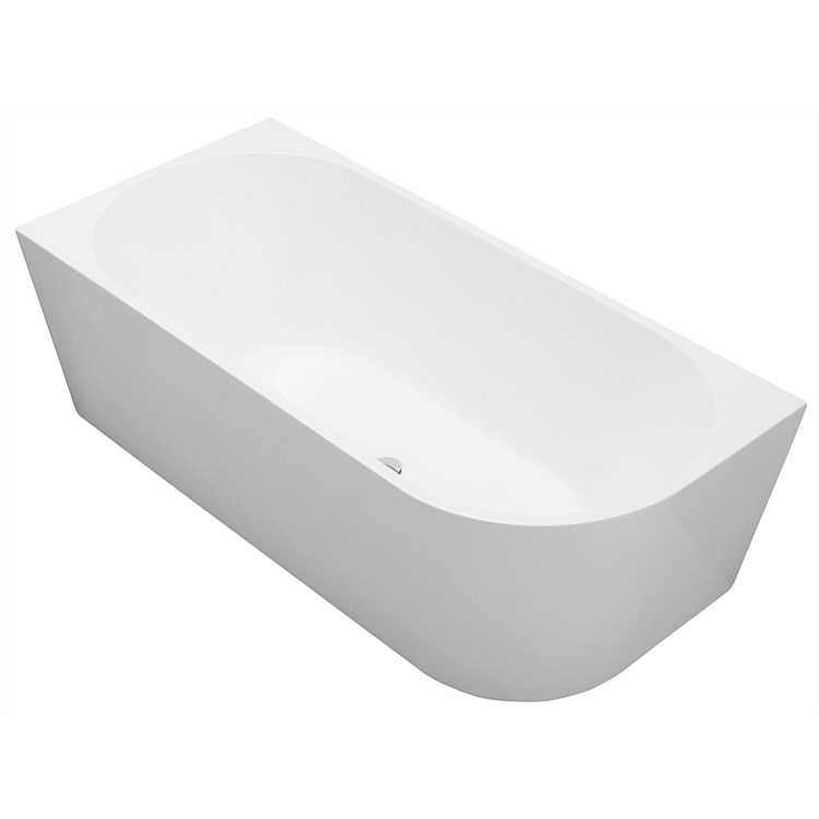 Newtech Newark 1500mm Back-To-Wall Bath Left-hand