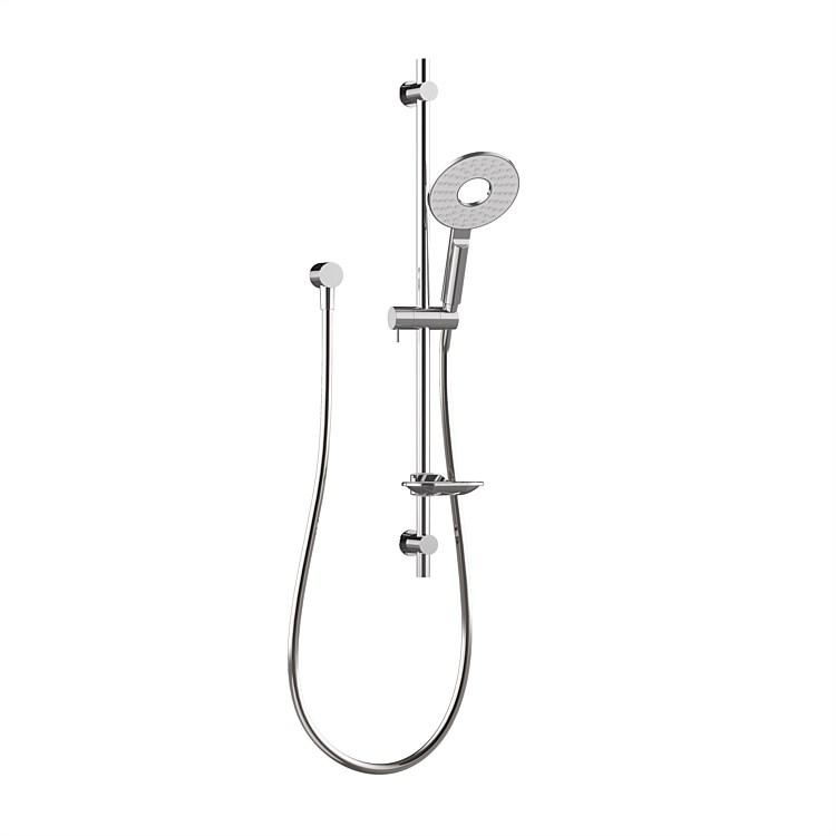 Felton Halo II Single Spray Slide Shower White