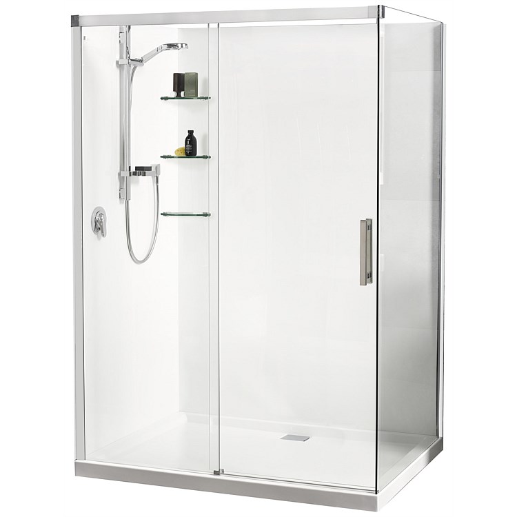 Athena Motio 1400mm Sliding Door Shower