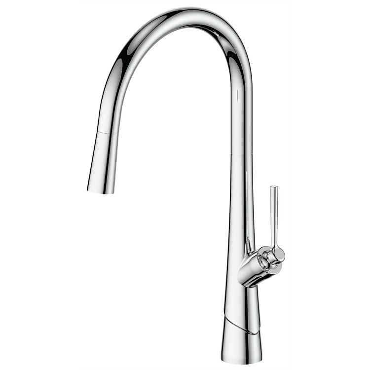 Greens Lustro Sink Mixer with Pull-Down Spout Chrome