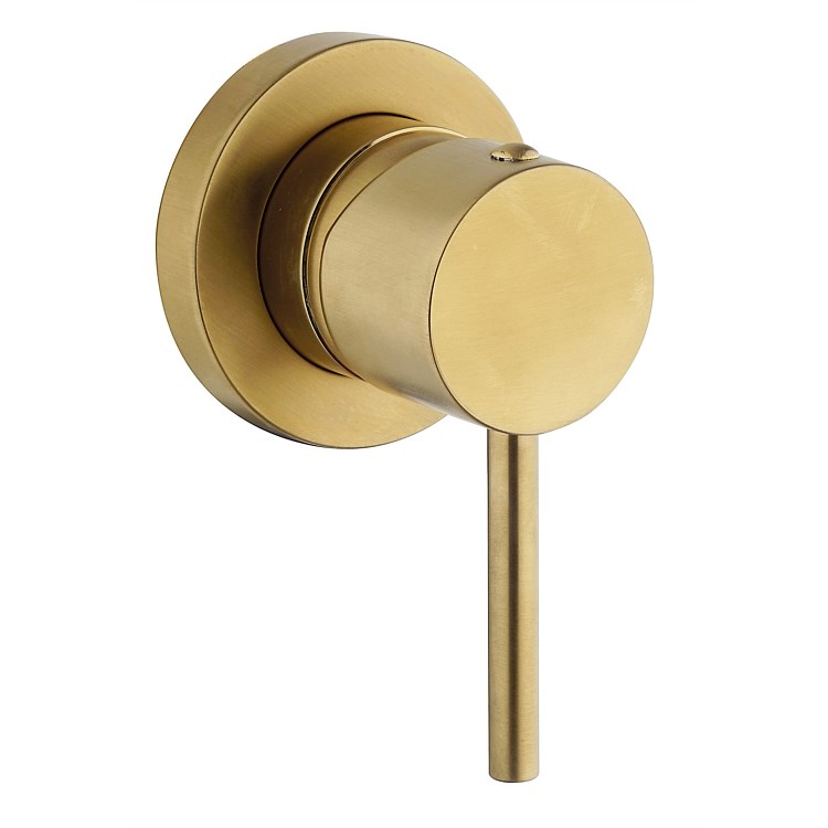 Paini Cox Shower Mixer Brushed Brass