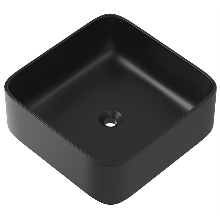 LeVivi Piazzo Counter Top Basin Matt Black