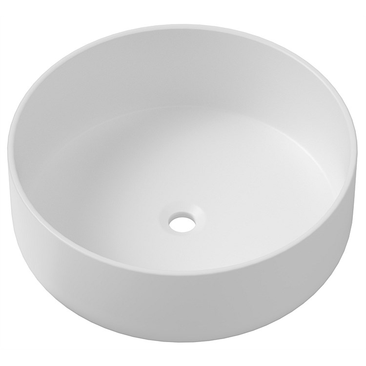 LeVivi Rondello Counter Top Basin Matt White