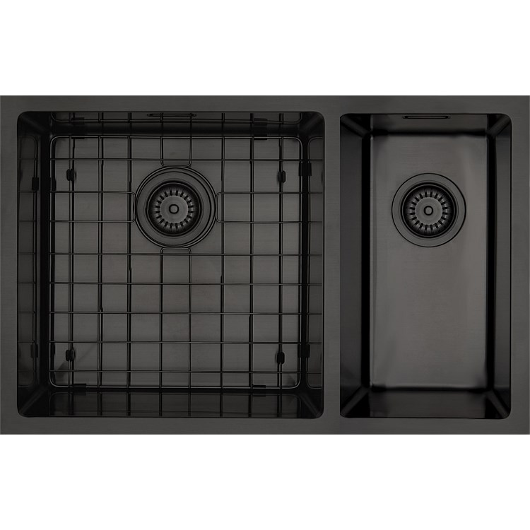 Mercer Aurora Bowl & 1/2 RH Sink Insert Black