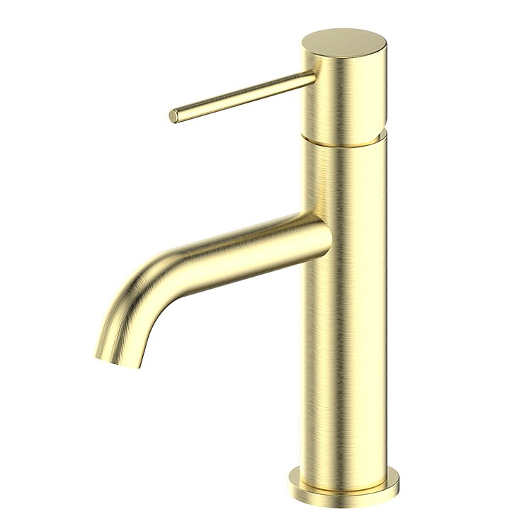 Greens Gisele Basin Mixer Brushed Brass