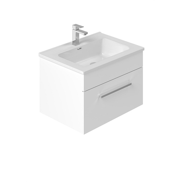 LeVivi York 600mm Wall-Hung Vanity White LeVivi York 600mm Wall-Hung Vanity White