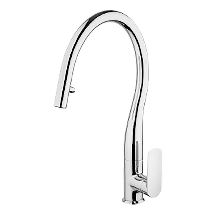 Paini Nove Pull-Down Kitchen Mixer with Dual Function Nozzle