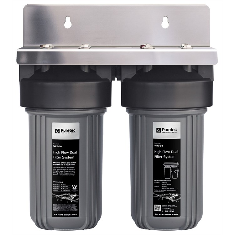 Plumbing World Kitchen Products Puretec WH2 Series Whole House Dual