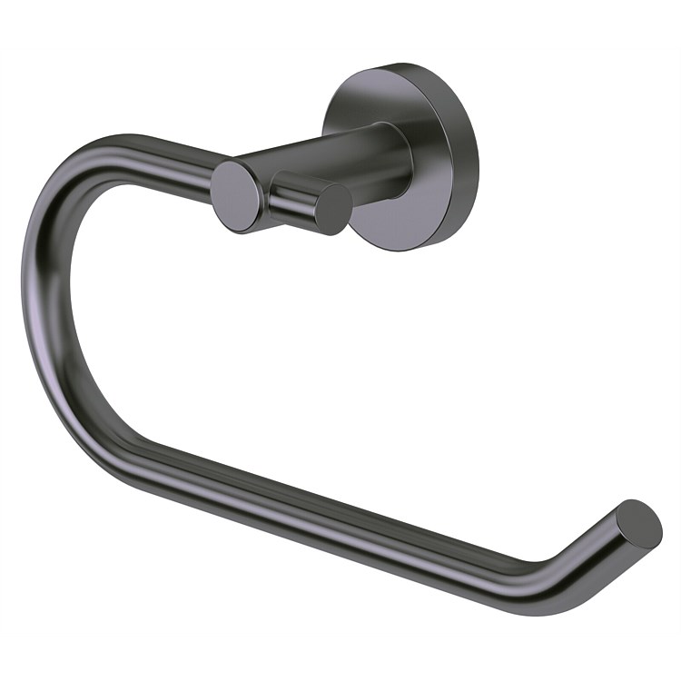 LeVivi Aspen Stainless Steel Towel Ring Gunmetal LeVivi Aspen Stainless Steel Towel Ring Gunmetal